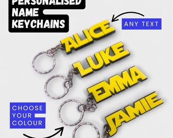 Personalised Star Wars Inspired Keyring - Logo Custom Key Chain - Star Wars Gift Bag - Dark Side - Memorabilia - Kids Backpack Keychain