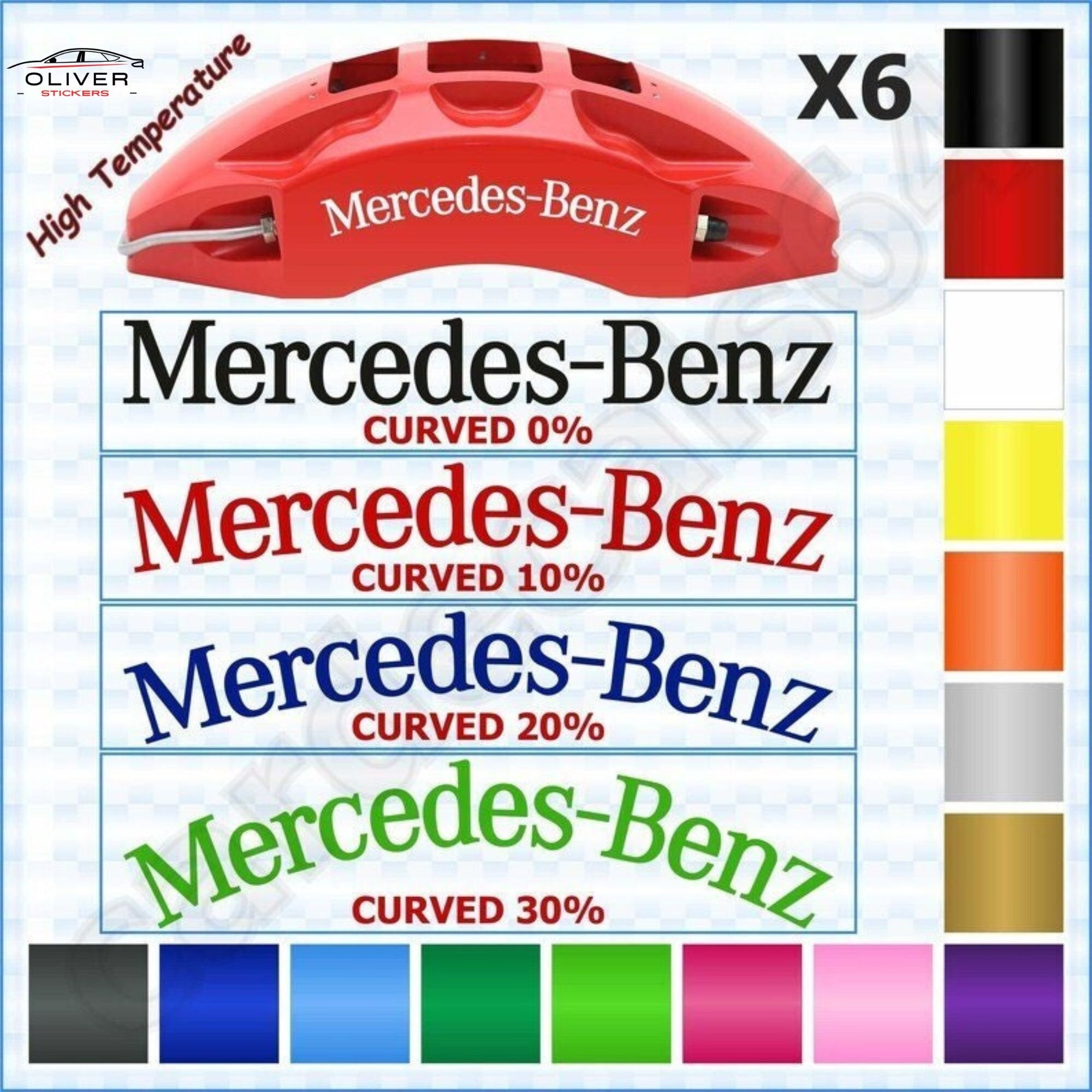 Benz Car Sticker 