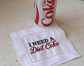 Diet Coke Cocktail Napkins