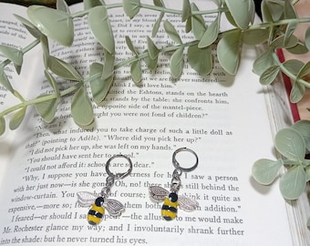 Bumble Bee earrings/nature inspired/cottage core/bee jewellery/quirky/fun jewellery