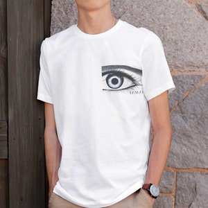 Cool AI design T-shirt, I am ai, ai eye, edgy design t-shirt, mens t-shirt AI, Street style men shirt, artificial intelligence edgy design,