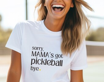 Pickleballer Gift, Pickleball Mom shirt, Racket sport shirt, Mama Sports tee, Game day shirt, Gift for sports Mom, Pickleball lover gift