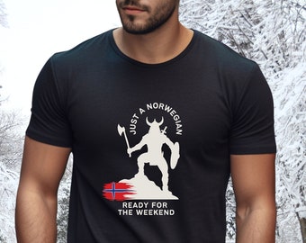 Norwegian Viking T-shirt, Norway shirt, Viking T-shirt, I am Norwegian shirt, Viking Norway tshirt, Norwegian roots tee, From Norway t-shirt