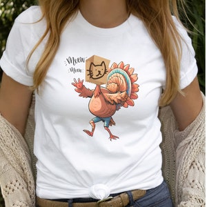 Funny Turkey Thanksgiving Shirt, Love Fall Y&#39;All Shirt, Hello Pumpkin, Fall Vibes, Peace Love Thanksgiving, Family Thanksgiving