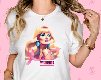 Pink Ribbon Shirt, Cancer Awareness shirt, Retro Shirt, Vintage Warrior Shirt, Cancer Support Shirt, Breast Cancer Shirt, Cancer Survivor