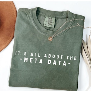 Det handlar om metadata-t-shirten #TeamJustin-tröjan