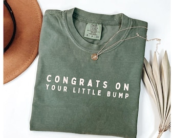 Congrats on your little bump t-shirt from Flaawsome Talk
