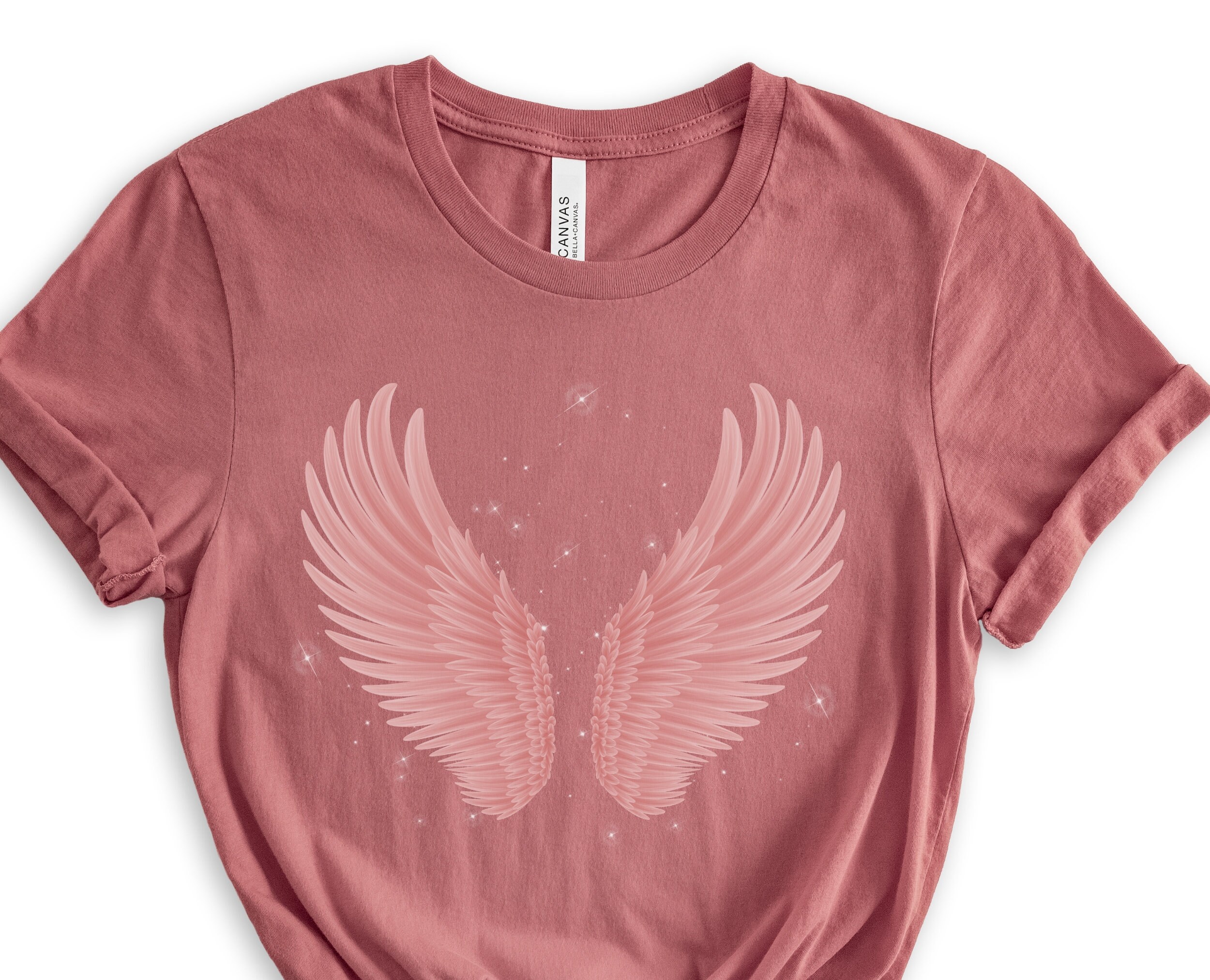 threetimes angel wing tee ピンク threetimes angel wing tee ピンク