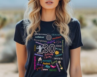 30. Geburtstag T-Shirt, Geburtstags-T-Shirt, 30. Geburtstag T-Shirt, Geburtstagsgeschenk, 30. Geburtstags-T-Shirt, 30. Geburtstags-T-Shirt, Geburtstagsgeschenk, 30