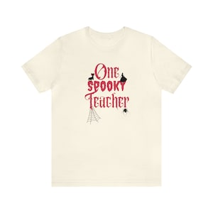 One Spooktacular Teacher T-Shirt, Spectacular Teacher T-Shirt, Spooky Teacher Sweatshirt, Halloween Teacher Shirt, Trick Or Treat T-Shirt