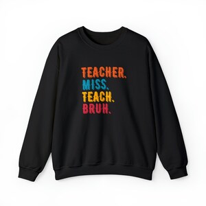 Teacher Miss Reach Bruh Shirt Comfort Colors Shirt, Back to School Shirt, Kindergarten Teacher Shirt, Funny Teacher Shirt