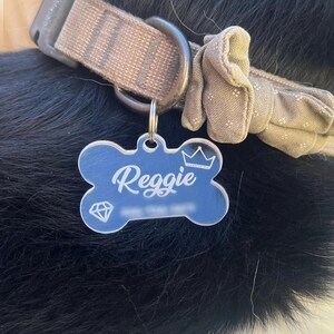 Médaille pour chien personnalisée avec identification de l'animal de compagnie Médaille personnalisée pour chien, cadeau personnalisé pour propriétaire d'animal de compagnie