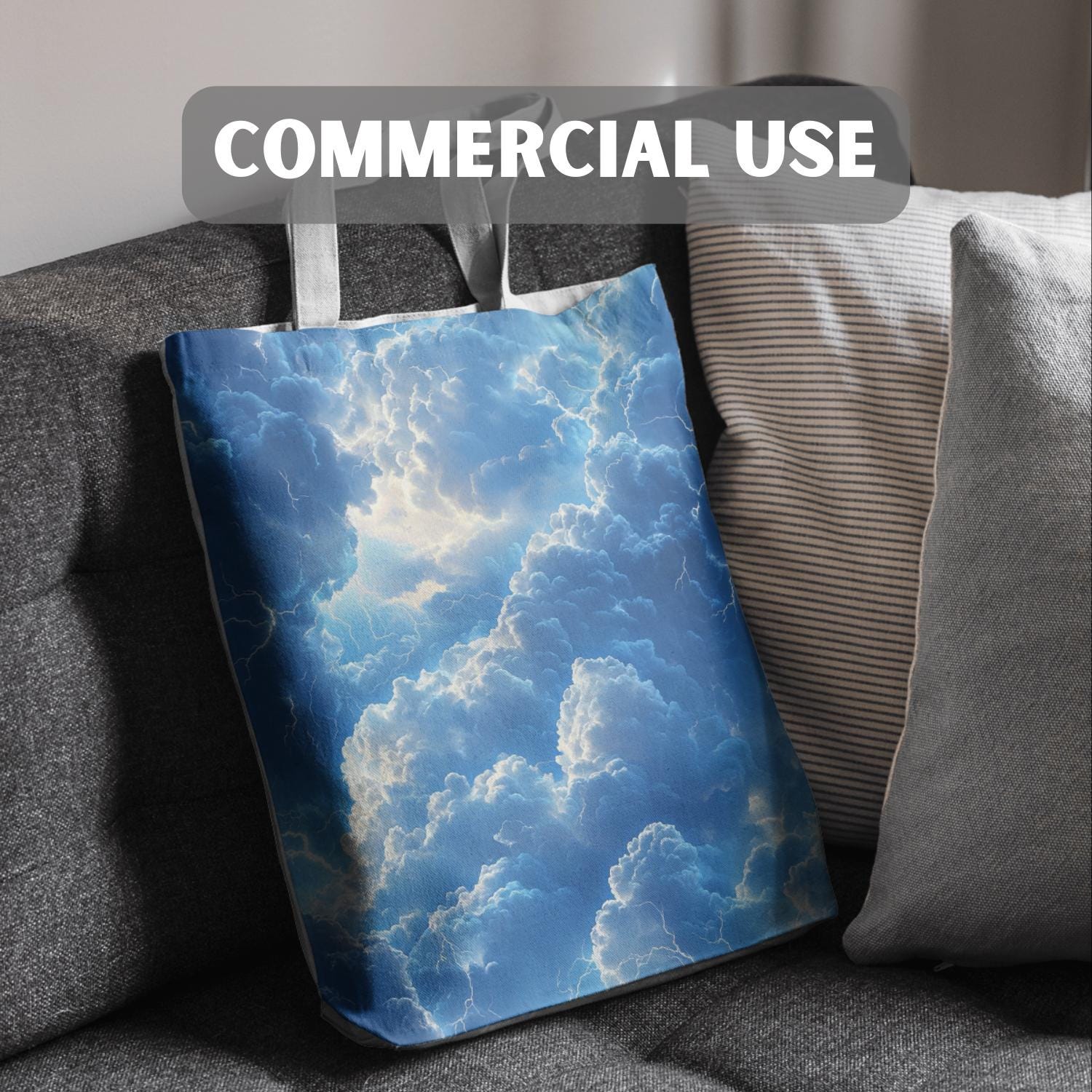 24 Seamless Lightning Patterns, Digital Download, Thunderbolt Vector ...