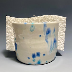 Artisan Ceramic Sponge Holder, Modern Kitchen Decor, Pottery Accessory