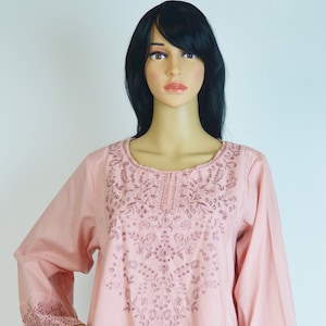 Size: Medium, LimeLight Cotton Suit, Embroidered, 2-piece, Pakistani Women Dress, Indian Women Dress, Eid Dress, Party Wear