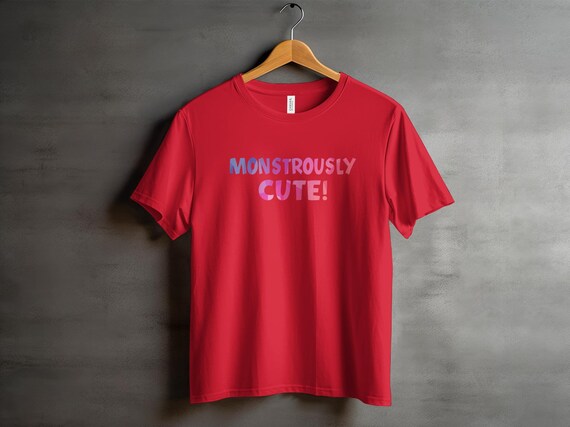 Monstrously Cute Colorful T-shirt, Fun Kids Monster Tee, Unisex Children's  Graphic Shirt, Casual Toddler Top, Cute Monster Apparel - Etsy