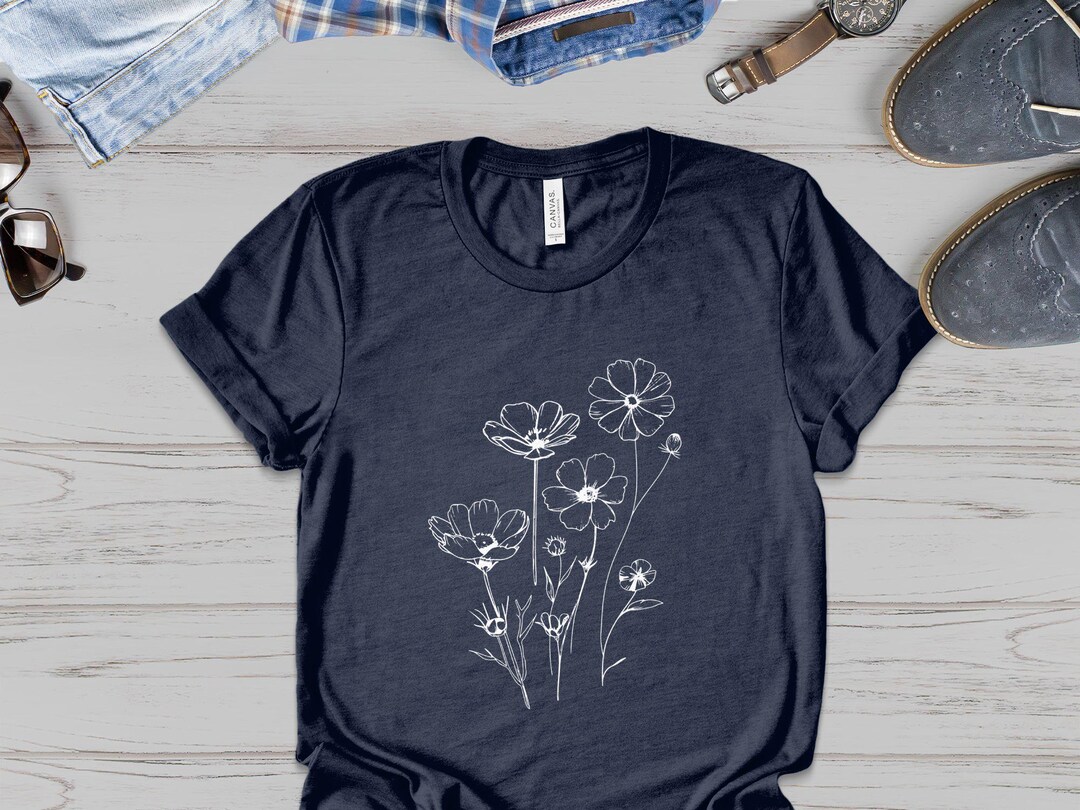 Floral Elegance Graphic Tee