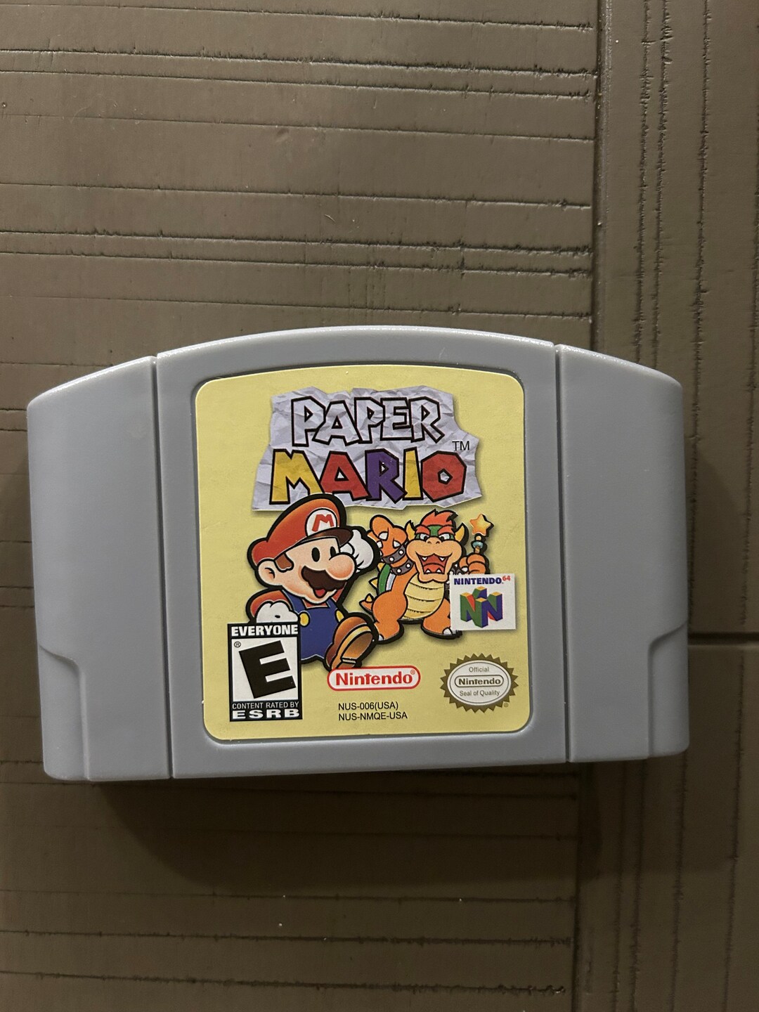 Paper Mario NINTENDO 64 N64 Video Game Etsy