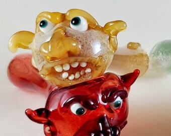 Goblin Face Pipe