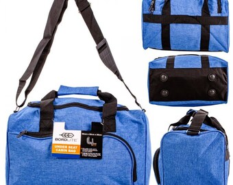 Bolsa de transporte para equipaje de mano Ryanair EasyJet debajo del asiento 40x25x20cm, bolsa de viaje ideal para vacaciones, escuela, fin de semana y gimnasio