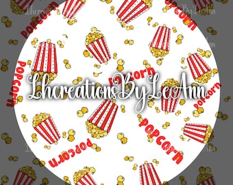 Film Popcorn Seamless Datei, Becher, Shirts (digitaler Download)