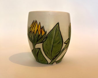 Mug | Large Mug | Flowers | Sunflower | Mother's Day Gift