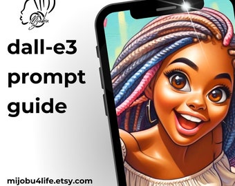 DALL-E3-promptgids - ChatGPT v4 - Levendige illustraties Afro-Amerikaanse vrouwen - 8 basisprompts - 16 voorbeeldafbeeldingen - Artful Ai Art Prompt