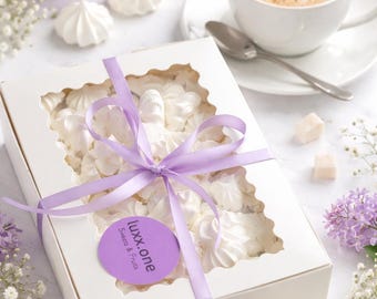 Handmade Meringues for Cake Decorating, Mini Meringue Cookies