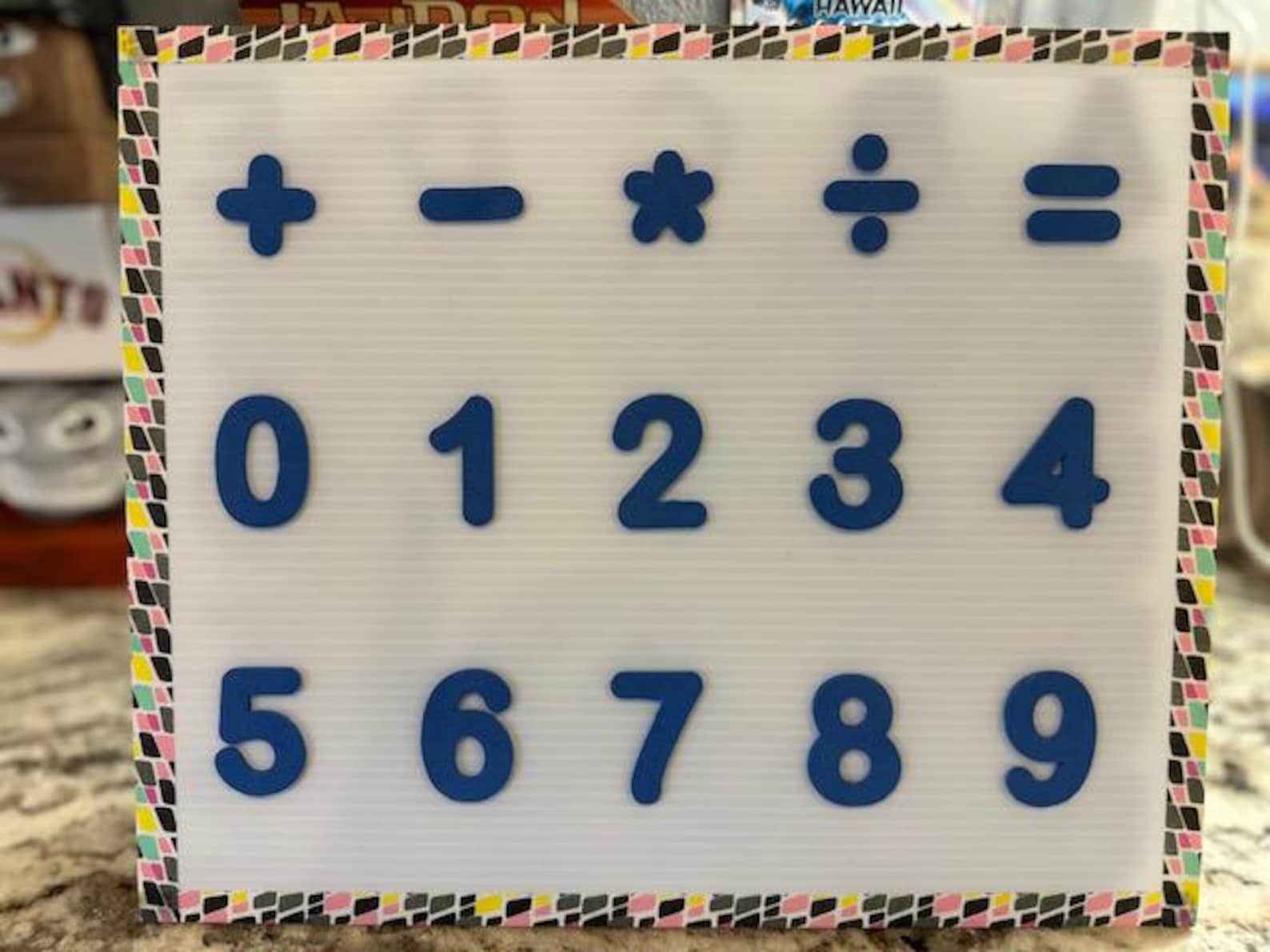 26 Alpha-numeric Board Only - Spelling to Communicate (S2C) Sensory ...