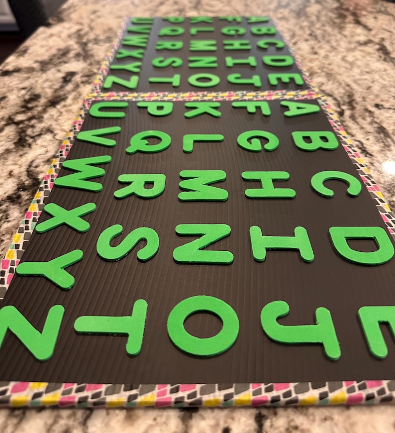 26 Alpha-numeric Board Only - Spelling to Communicate (S2C) Sensory ...