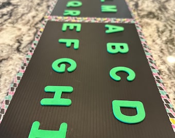 3 board set only - Spelling to Communicate - Sensory letterboards