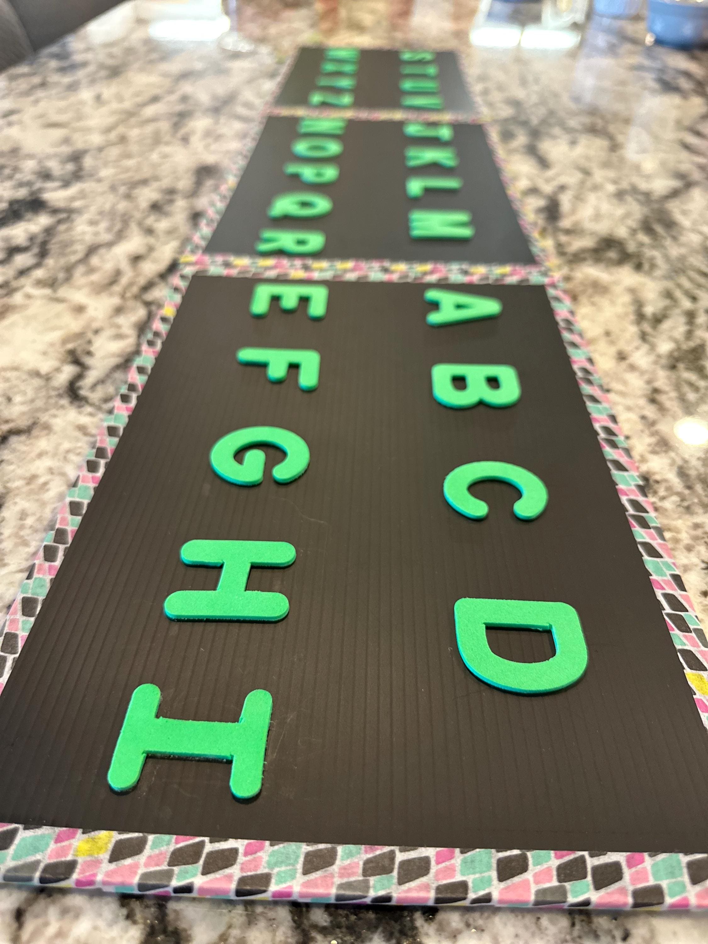 3 Board Set Only - Spelling to Communicate - Sensory Letterboards - Etsy
