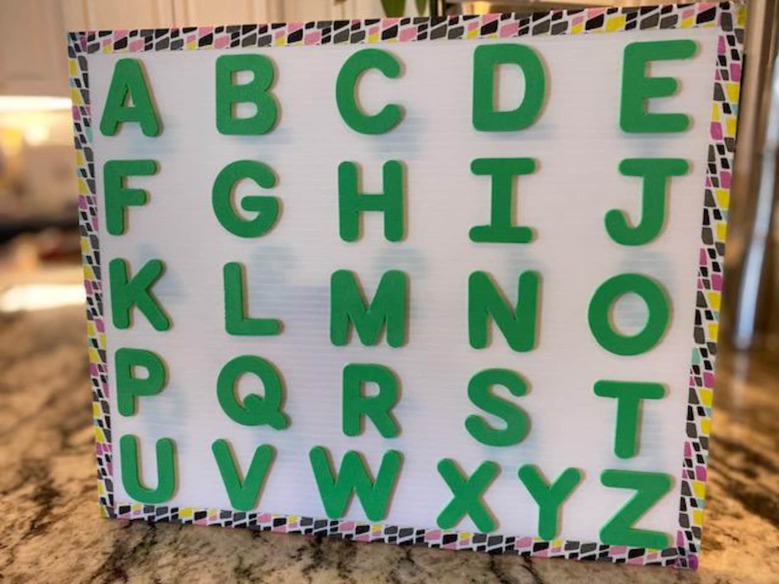26 Alpha-numeric Board Only - Spelling to Communicate (S2C) Sensory ...