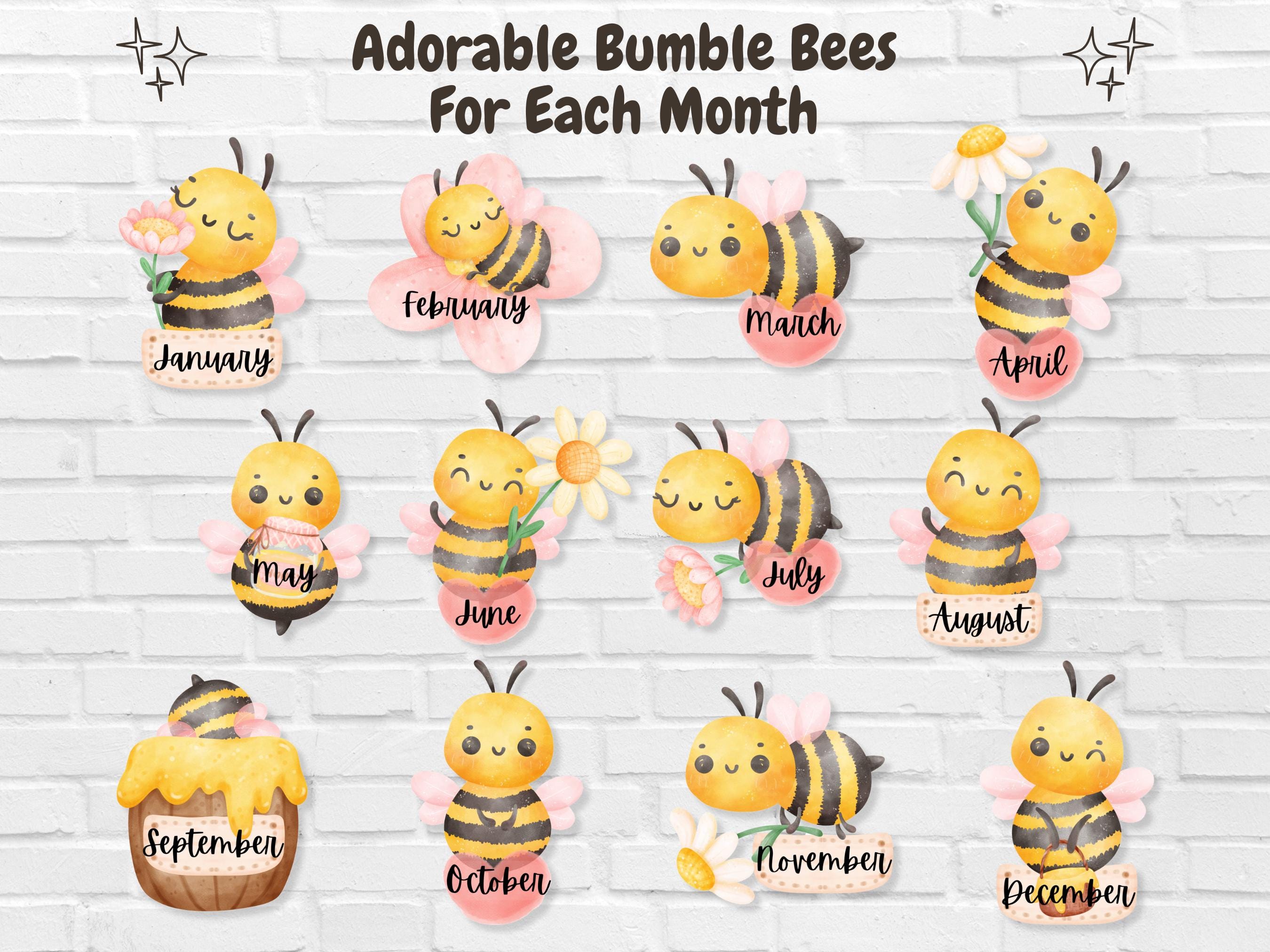 Bumble Bee Classroom Birthday, Classroom Birthday Display, Classroom ...