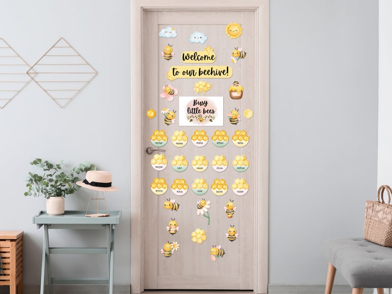 Spring Door Decor Kit, Classroom Door Display, Summer Bulletin Board ...