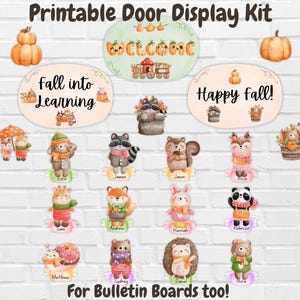Herbst Klassenzimmer Tür Dekor, Herbst Klassenzimmer Dekor, Thanksgiving Bulletin Board Kit, niedliche Herbst Lehrer Tür, Herbst Schule Dekorationen Ideen
