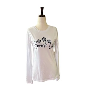 UPF 50+ Long Sleeve Sun Shirt - White