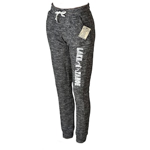Brushed Rib Lake Tahoe Jogger Pants with Pockets in Charcoal