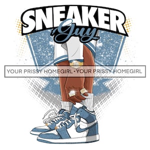Denim sneaker guy png sublimation design download, sneaker life png, man png, sneaker guy png, sublimation download