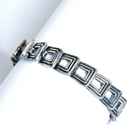 Los Castillo Sterling Silver Links Bracelet