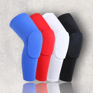 Genouillères de sport, genouillères pour enfants, jeunes adultes,  genouillères de basket-ball, genouillères, compression des genouillères  anti-collision