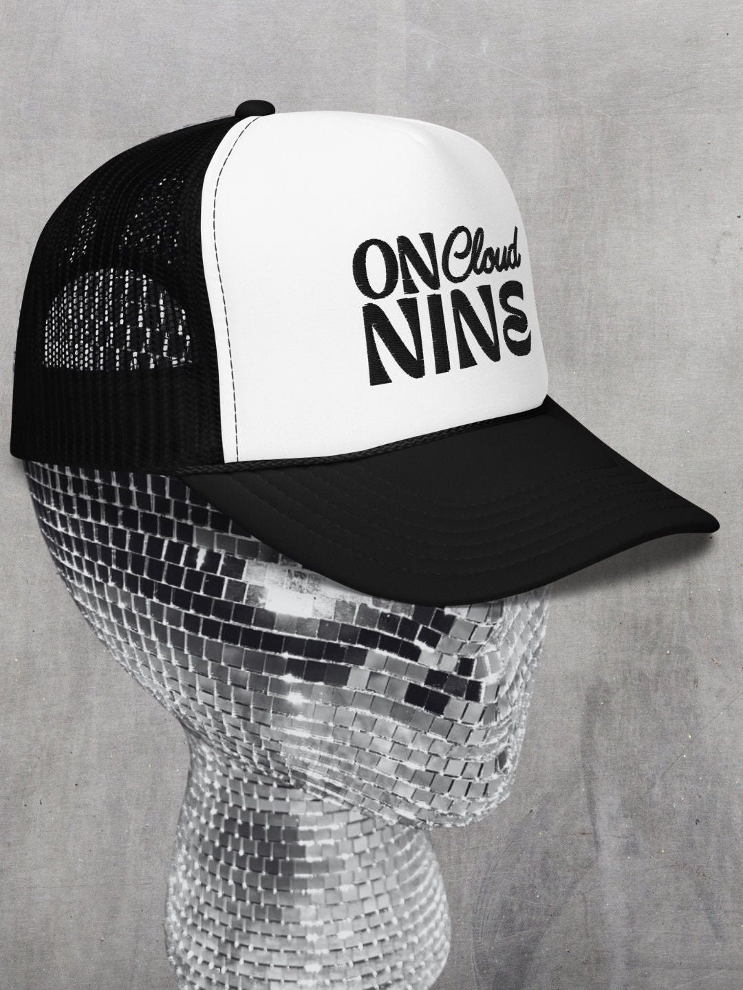 On Cloud Nine 2.0 Embroidered Foam Trucker Hat, on Cloud 9 Hat ...