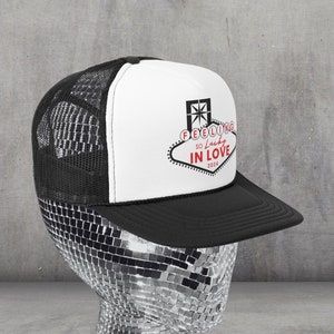 Feeling Lucky in Love Trucker Hat, Vegas Bachelorette, Lucky in Love Cap, Vegas wedding, Valentines Bachelorette