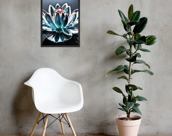 Crystal Lotus flower