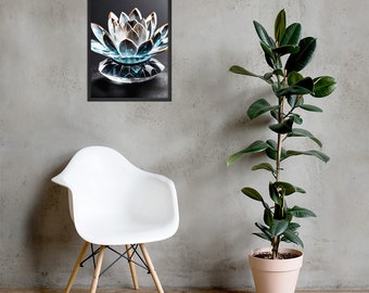 Crystal Lotus flower