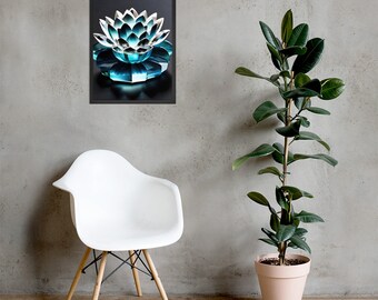 Crystal Lotus flower