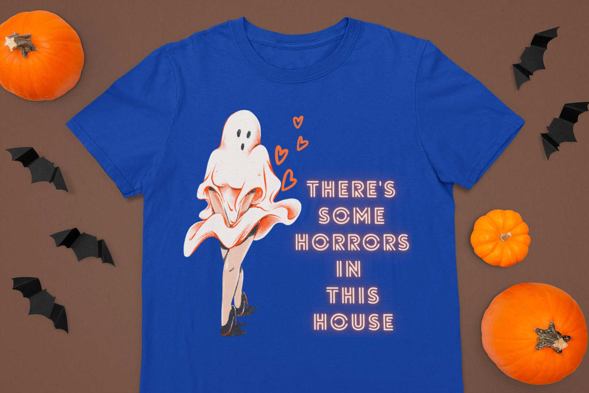 There's Some Horrors in This House Shirt, Funny Halloween Shirt Gift