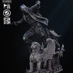 1/6th Scale Red Hood Collector’s Figure | DC | DIY Resin statue kit UNPAINTED