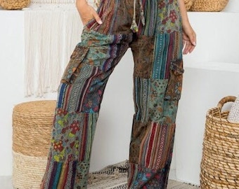 Mushroom Pattern Pants