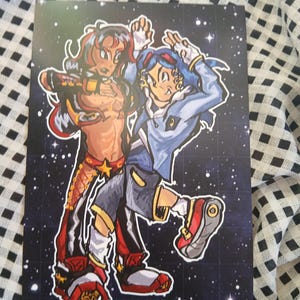 Sonic and Shadow Gijinka Postcards Prints - Etsy Sonic and Shadow Gijinka Postcards Prints - Etsy